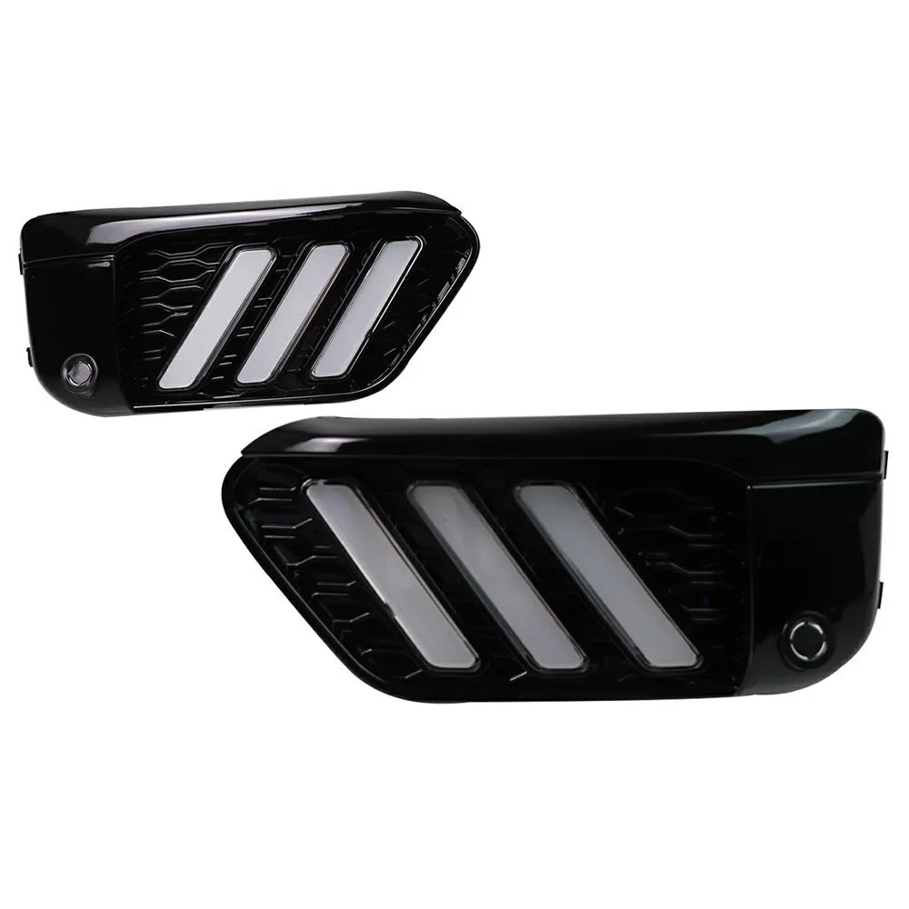 WINAUTO 1 Pair LED Daytime Running Lights for X1 F48 / F49 (2015-2020) Dual Color DRL Lamps - 4