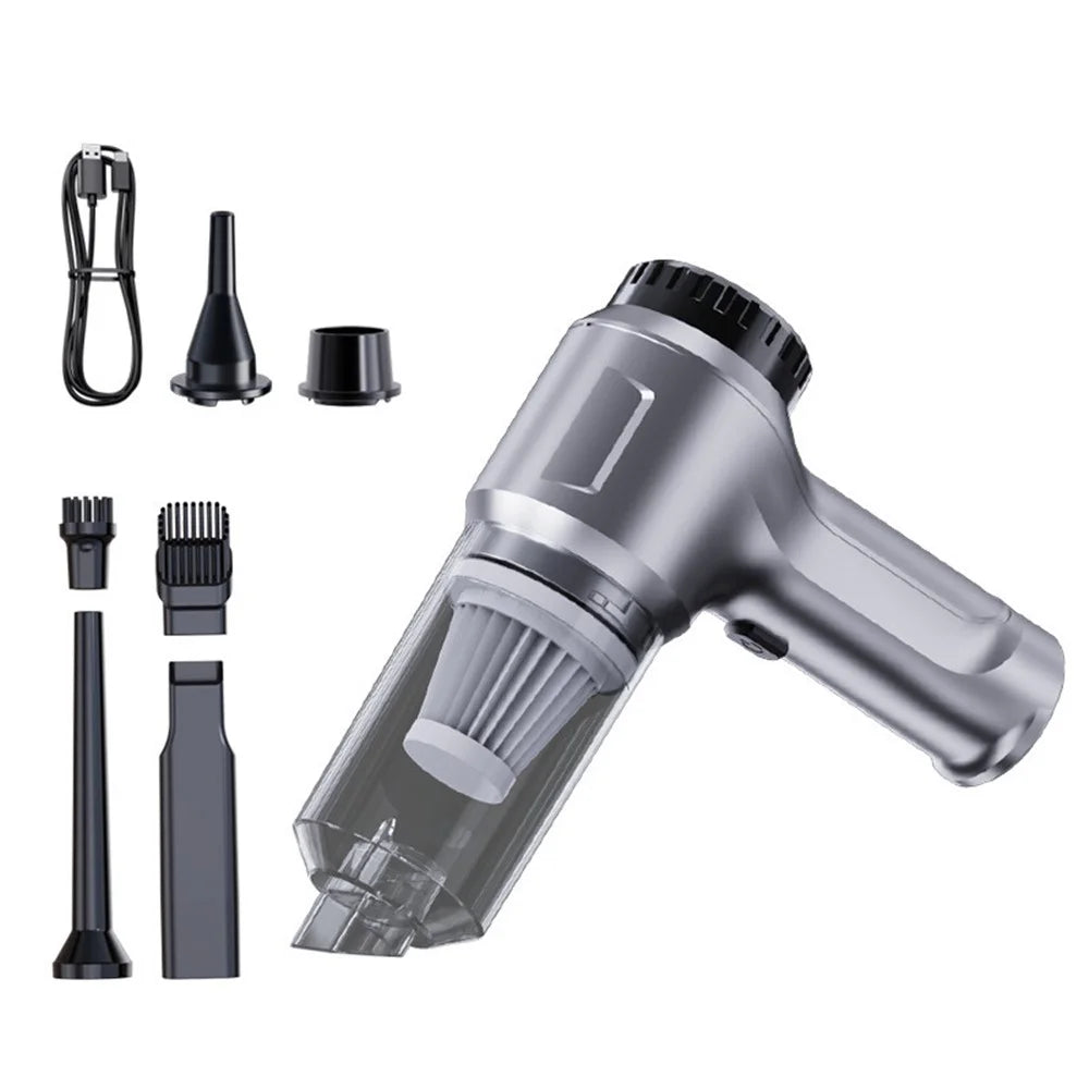 SUITU ST-6651 Cordless Handheld Car Vacuum Cleaner Hand Brushless Vacuum for Car / Office / Home - Grey - 1