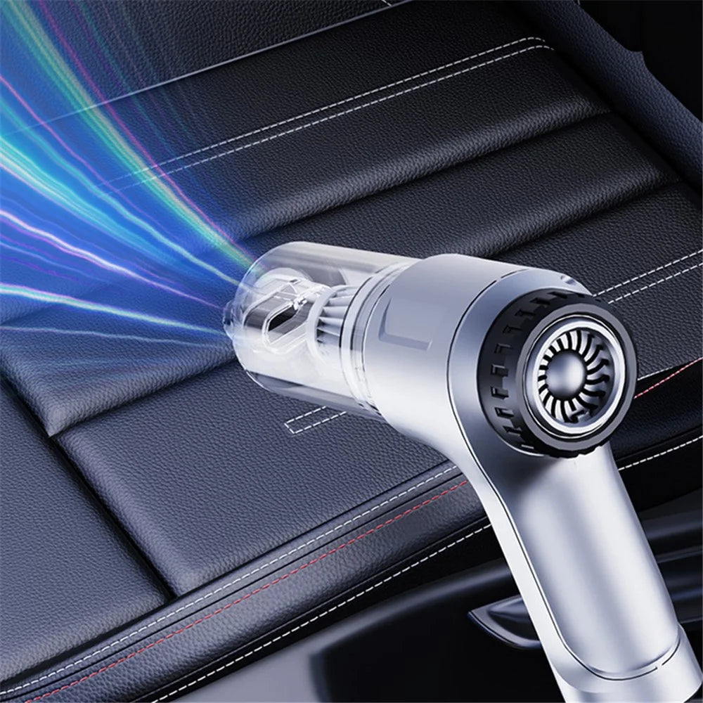 SUITU ST-6651 Cordless Handheld Car Vacuum Cleaner Hand Brushless Vacuum for Car / Office / Home - Grey - 3
