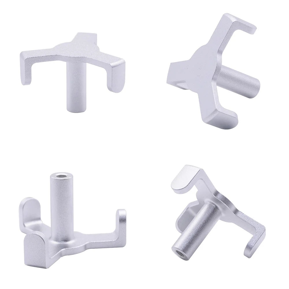 XH-6287 Aluminum Trunk Grocery Bag Hook for Tesla Model 3 2018-2022 Interior Accessories - Silver - 3