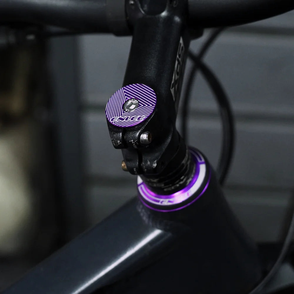 ENLEE Bicycle Headset Aluminum Alloy Dual Sealed Bearing MTB Bike Headset for Straight Tapered Fork Frame - 34-34mm Black - 4