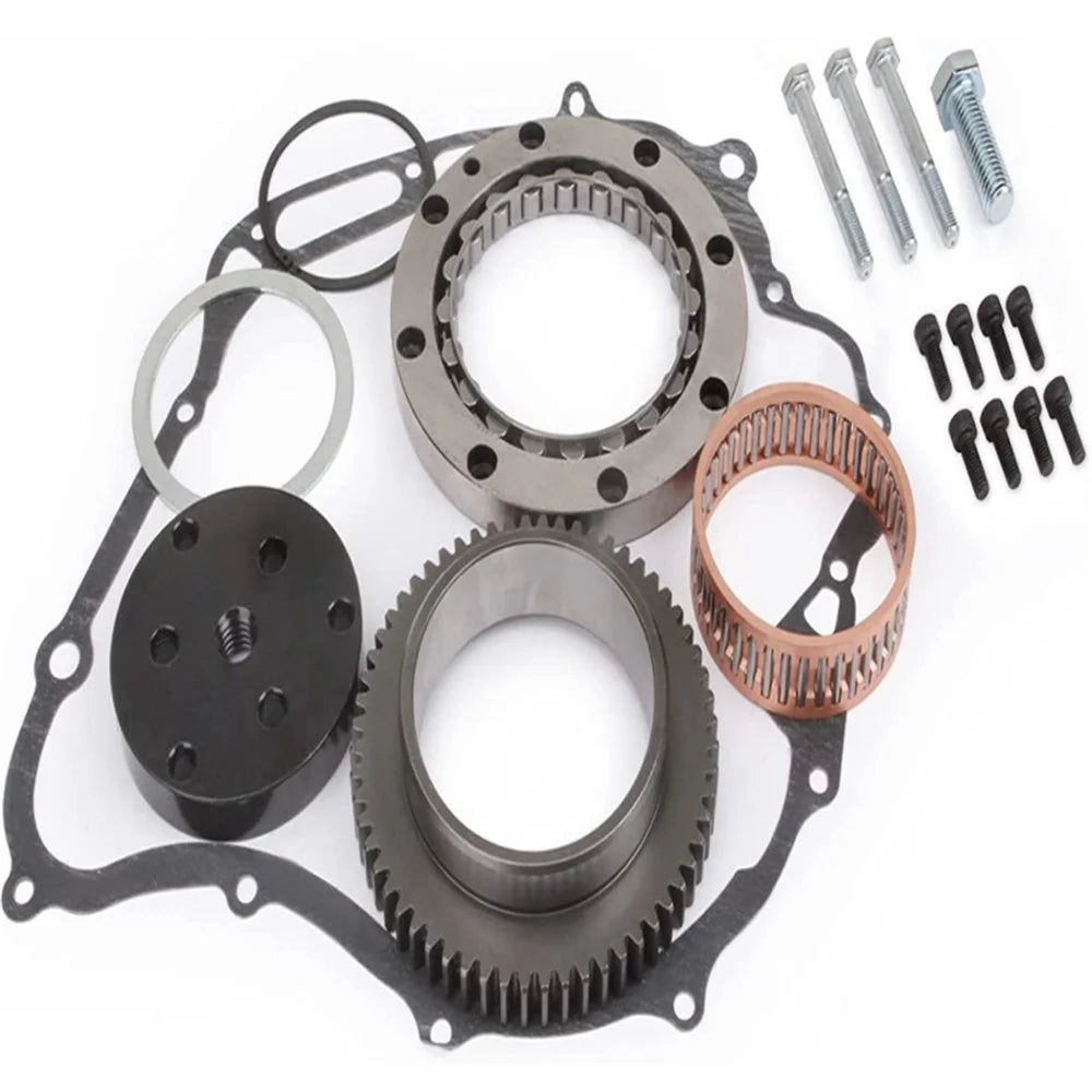 For Yamaha V-Star 1100 Motorcycle Starter Clutch One-Way Bearing and Gear Kit 99999-03908-00 - 1