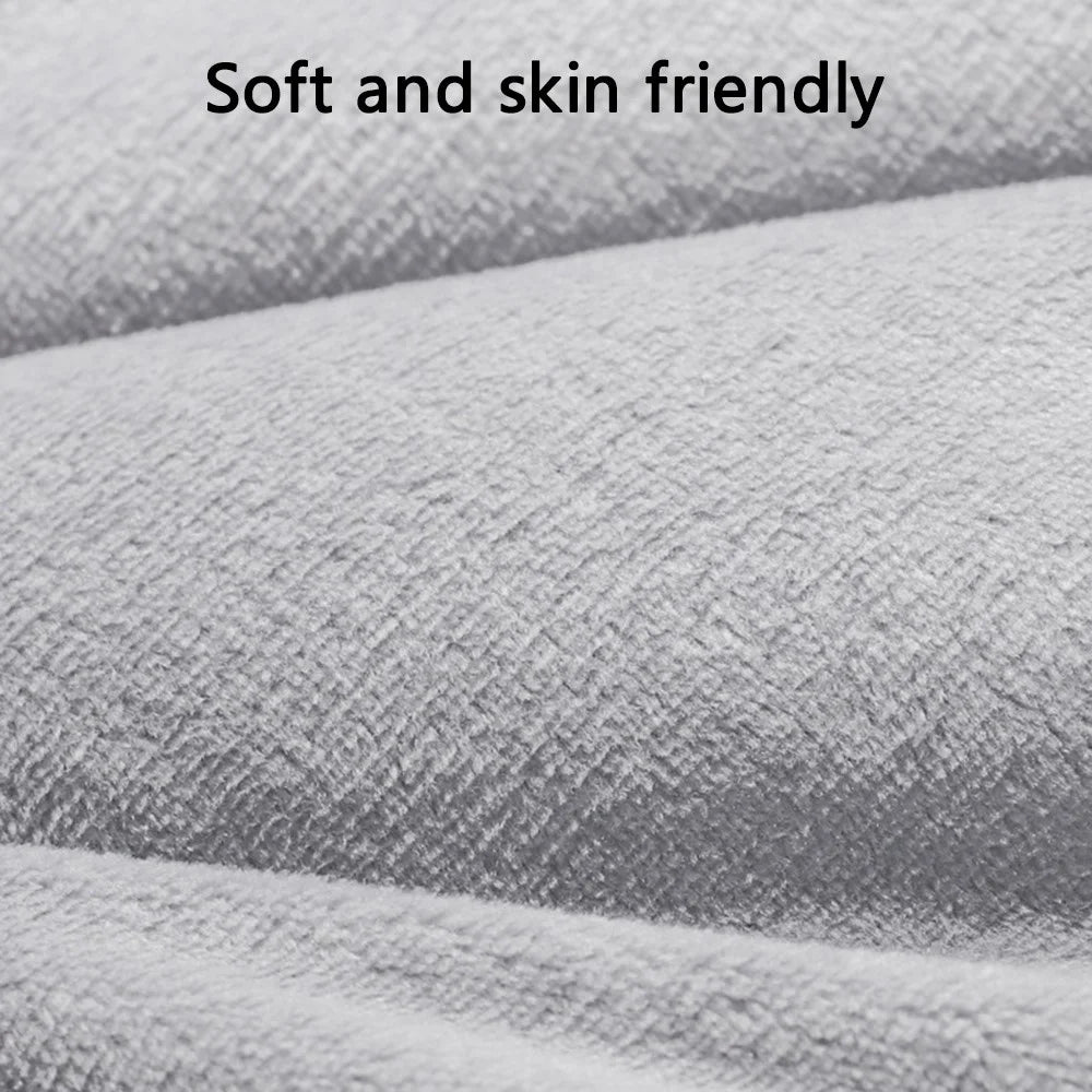 ANJUNY 4 Levels Heating Car Seat Cushion Cover USB Charging Winter Seat Heater Warmer - 6