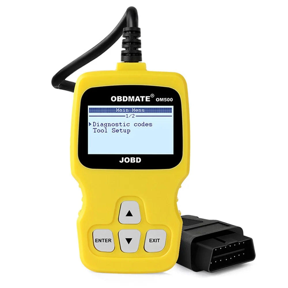OBDMATE OM500 OBDII / EOBD / JOBD Code Reader Car Fault Diagnosis Tester - 1