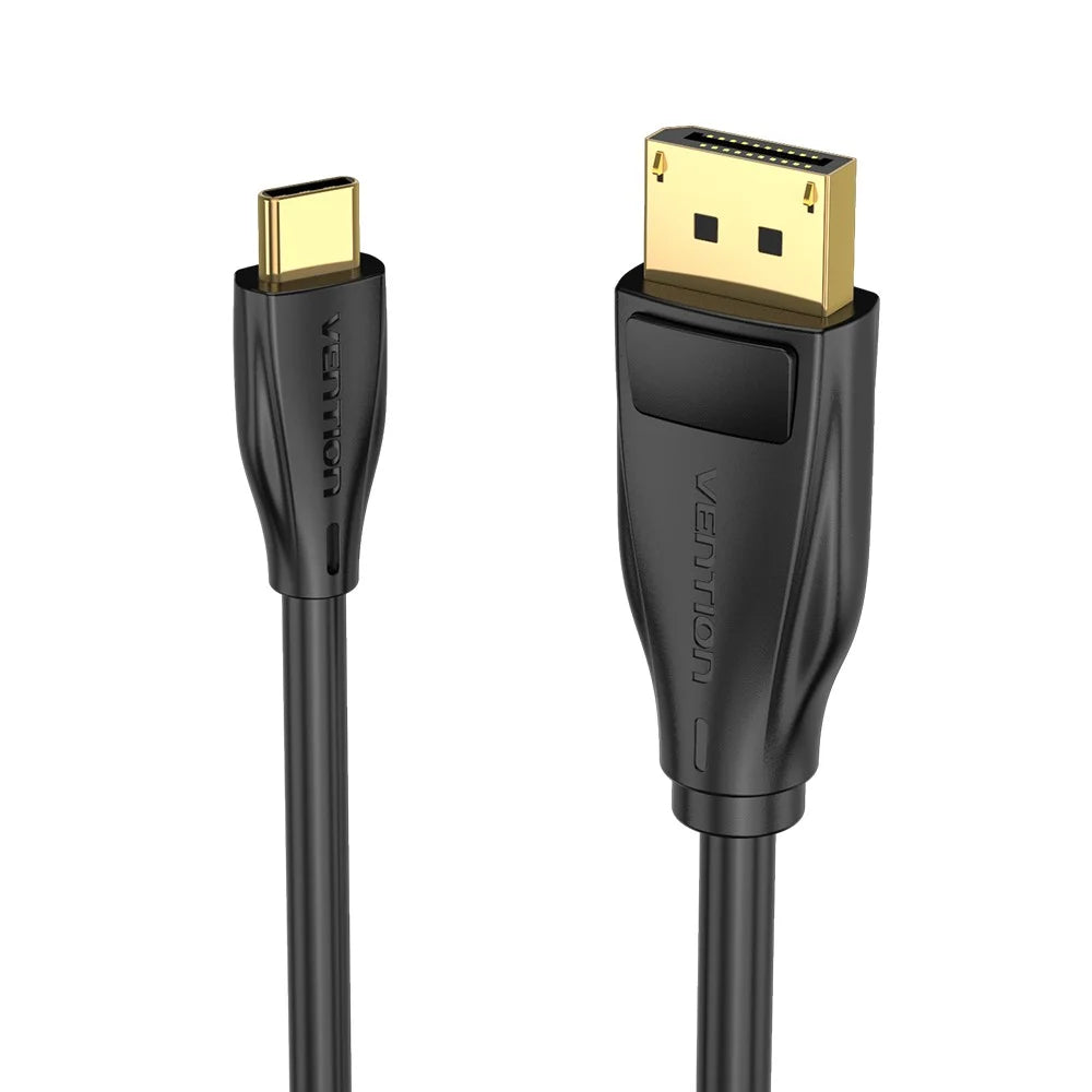 VENTION CGYBF CGY Series 1m Type-C to DP Cable 8K USB-C to DisplayPort Adapter Screen Synchronization for Laptop PC - 2