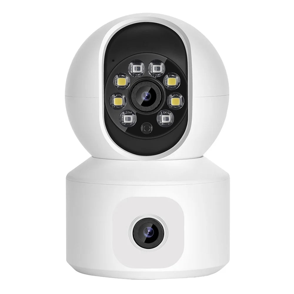 K22 Dual Lens 1080P HD Human Detection Camera Two Way Audio Home Security Night Vision WiFi Webcam - 2
