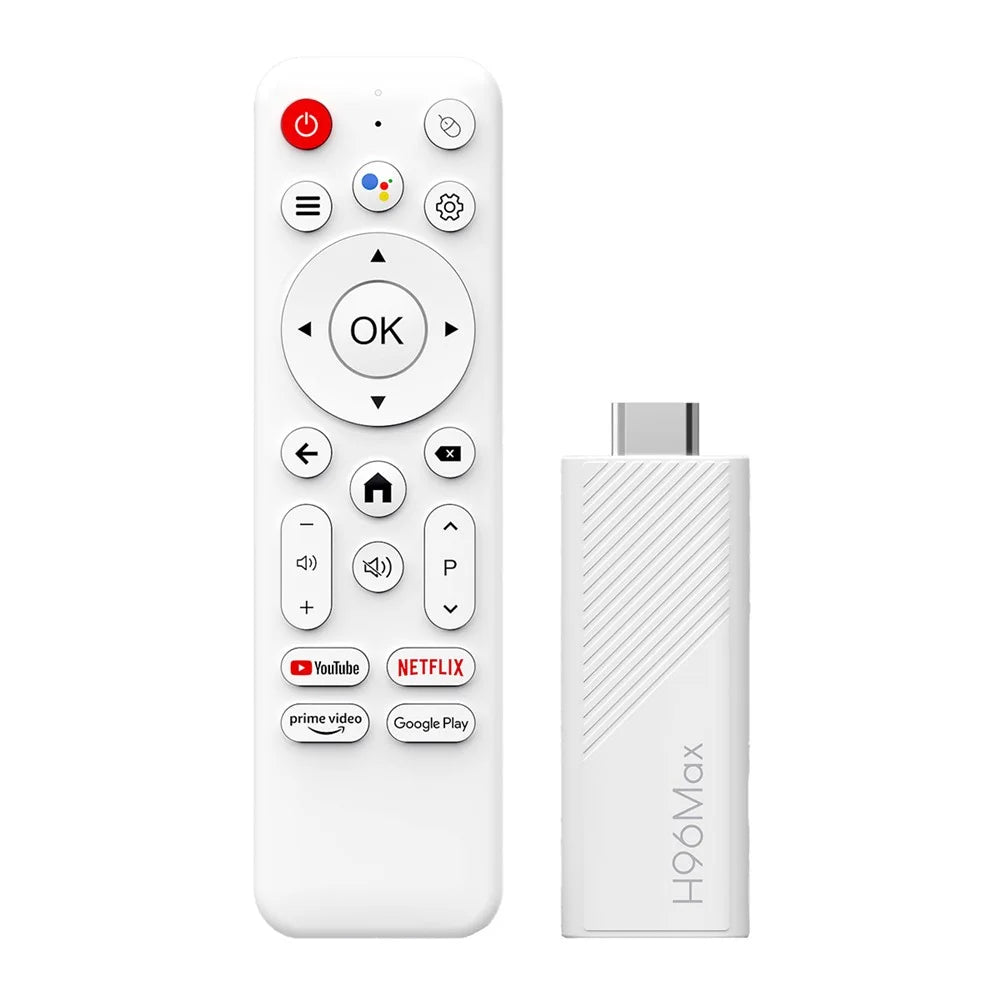 H96Max H313 2+8GB Android 14.0 TV Stick 4K Smart Streaming WiFi Bluetooth-Compatible Mini TV Dongle - 1