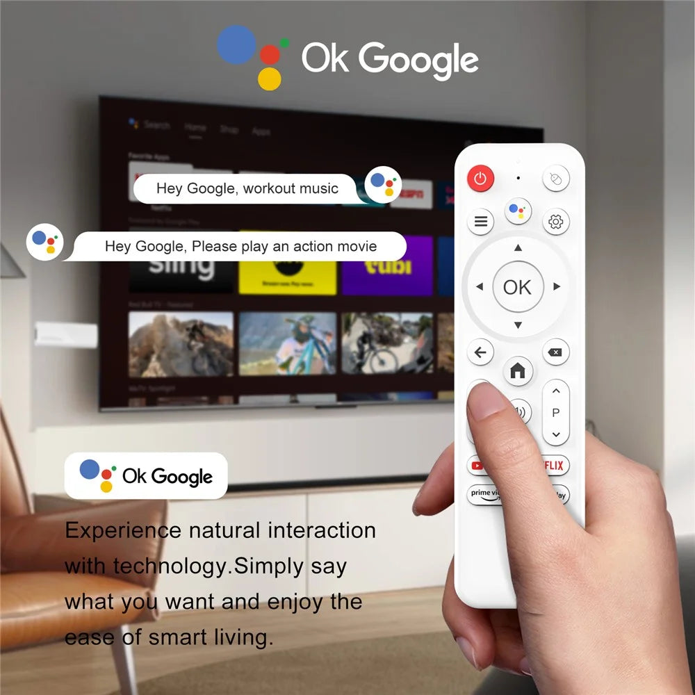 H96Max H313 2+16GB Android 14.0 TV Stick 4K Smart Streaming WiFi Bluetooth-Compatible Mini TV Dongle - 5