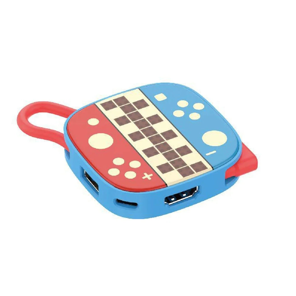 For Nintendo Switch 2 / 1 Type C to USB 3.0 100W Charging 4K 60Hz HD Adapter 3 in 1 Expansion Dock - Style A - 1