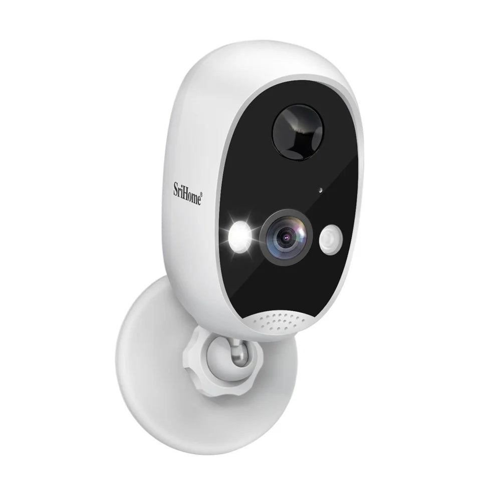 SRIHOME DH051_002_008 Smart Wireless Doorbell Set 4MP HD Indoor Video Intercom Low Power Consumption for Home - US Plug - 4