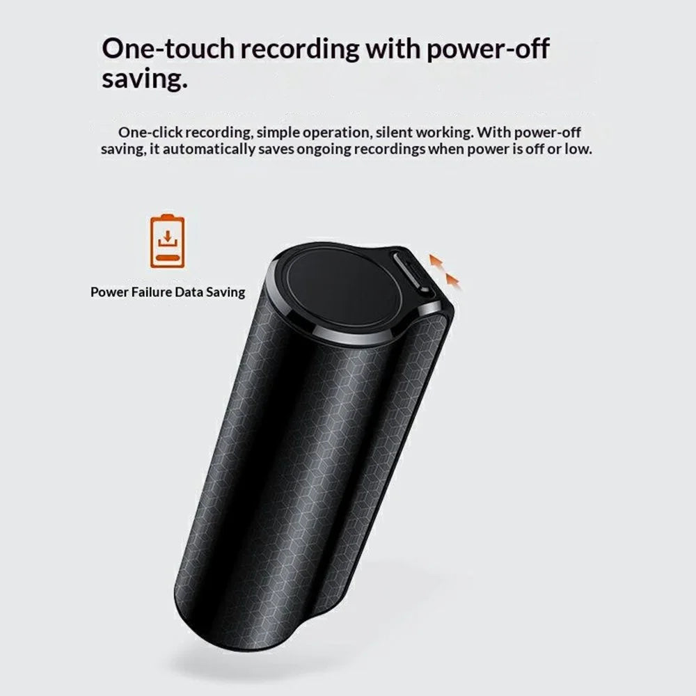 Q70 16GB Voice Recorder HD Noise Reduction Recording Device Smart Voice Control Recording Pen with 500H Long Standby - 3