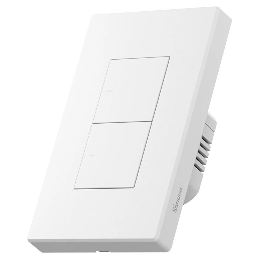 SONOFF ZBM5-2C-120W SwitchMan 2-Gang Zigbee Smart Wall Switch Supports No Neutral and Neutral Wire - 1