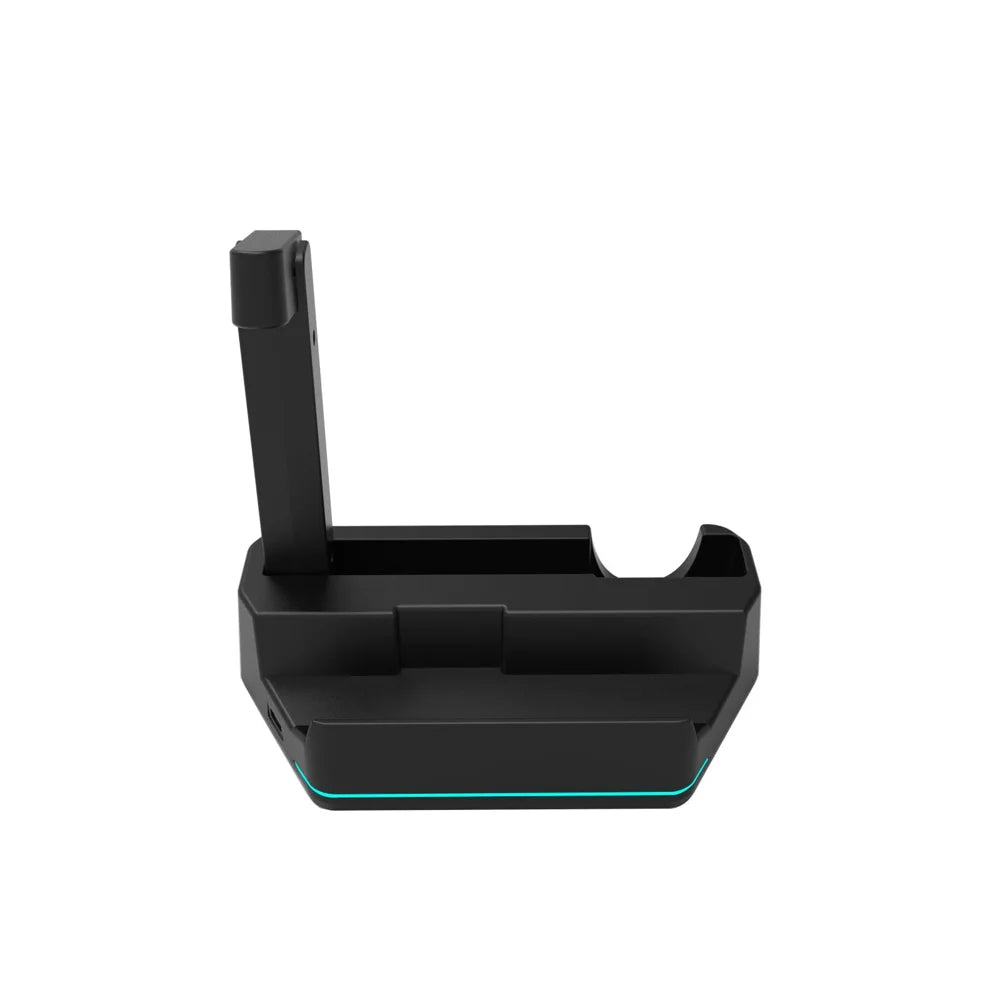 KJH Charging Dock for Asus ROG Xbox Ally X (2025)/Ally (2025) Magnetic Fast Charging Stand with LED Light Strip - Black - 5