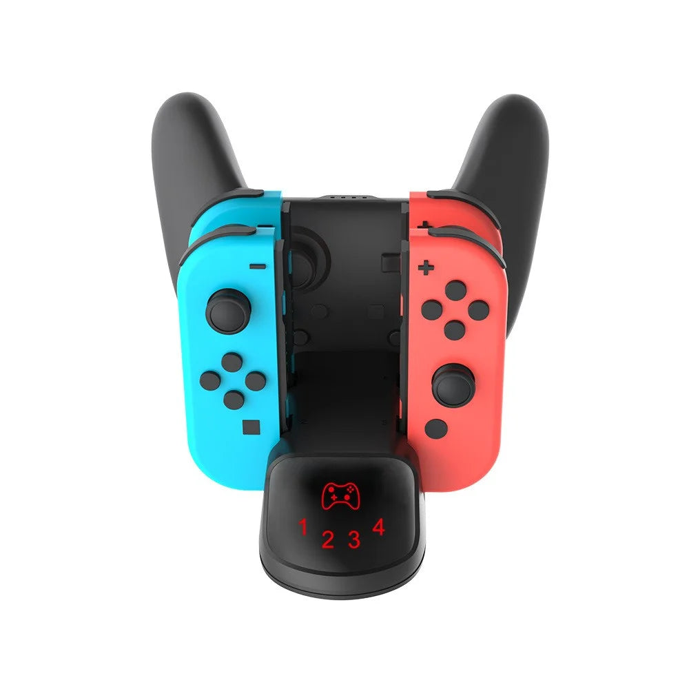 DOBE TNS-0137 5 in 1 Smart Charging Stand for Nintendo Switch Joy-con/Pro Controller - 5