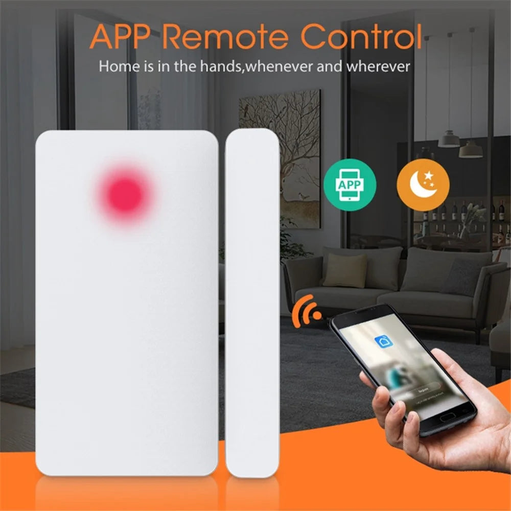 NEO NAS-DS05B Tuya ZigBee Smart Wireless Door Sensor APP Remote Control Door Window Sensor Smart Home Security System - 4