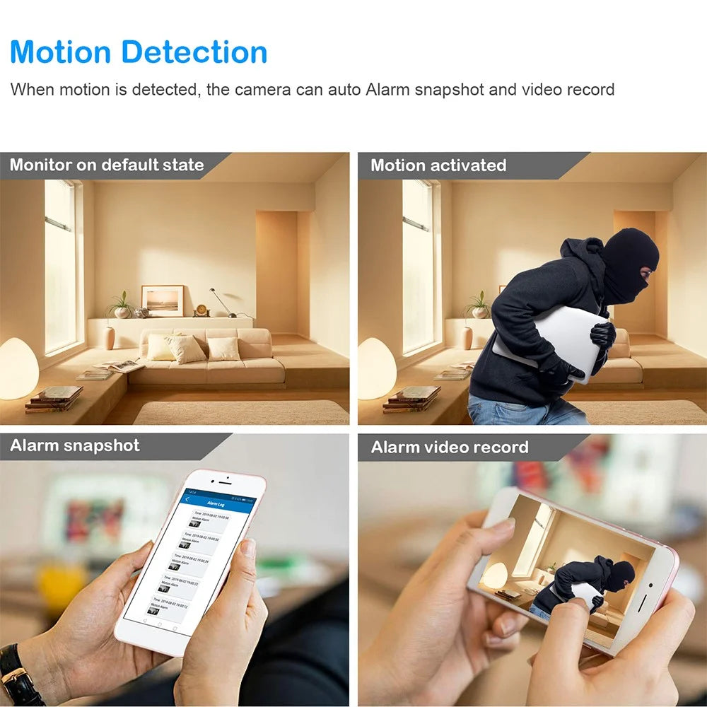 Smartphone Connection Remote DIY Module Camera HD 1080P Wireless Camera for Home Security - 6