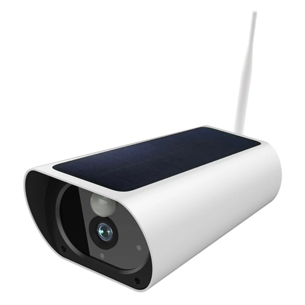 Y9 Solar-Powered WiFi Camera with 4 Batteries, Outdoor Waterproof 1080P HD Security Camera - 1
