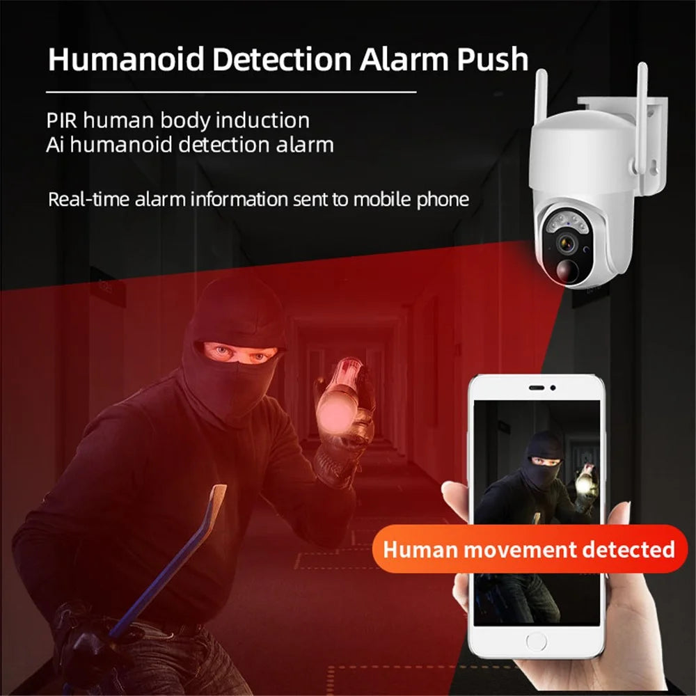 S50 US Version 4G 3MP Security Camera Solar Smart Camera Baby Home Monitor - 2