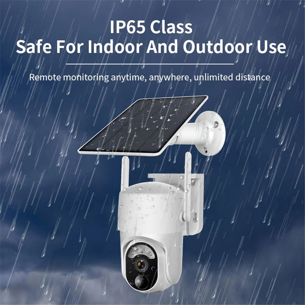 S50 US Version 4G 3MP Security Camera Solar Smart Camera Baby Home Monitor - 4
