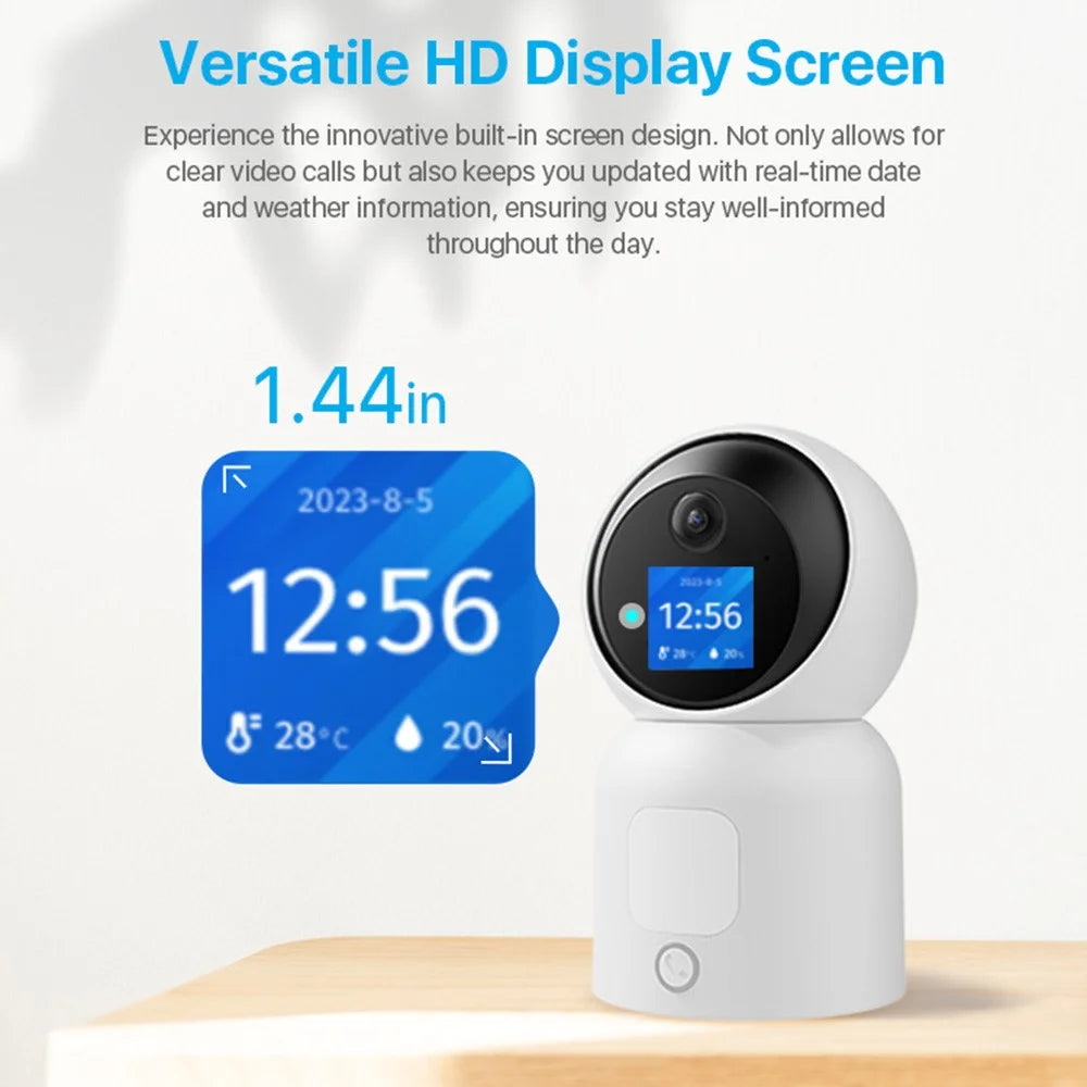ZOSI C519M 4MP HD Video Intercom Camera AI Motion Detection Anti-Theft Indoor WiFi Camera, No TF Card - 3