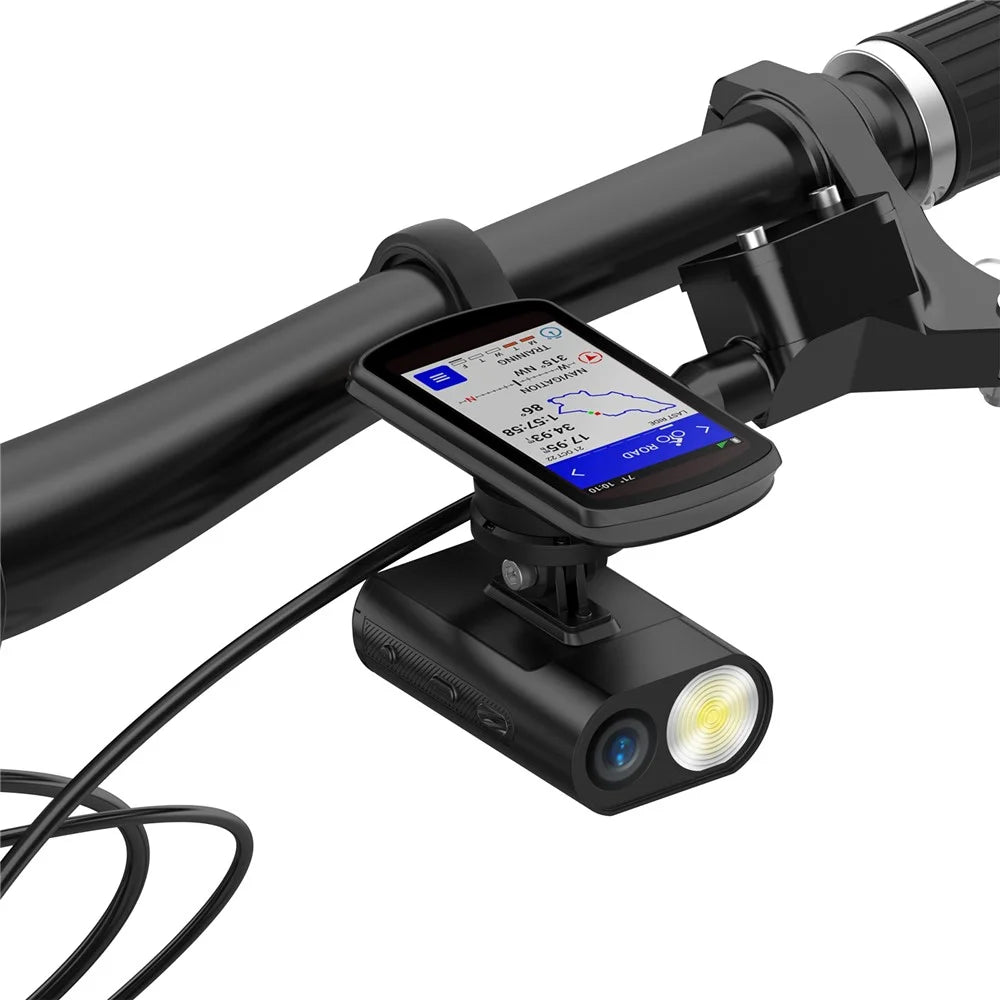 Bike Computer Mount Compatible with Garmin Combo Extend Mount Adapter Camera and Light - 4