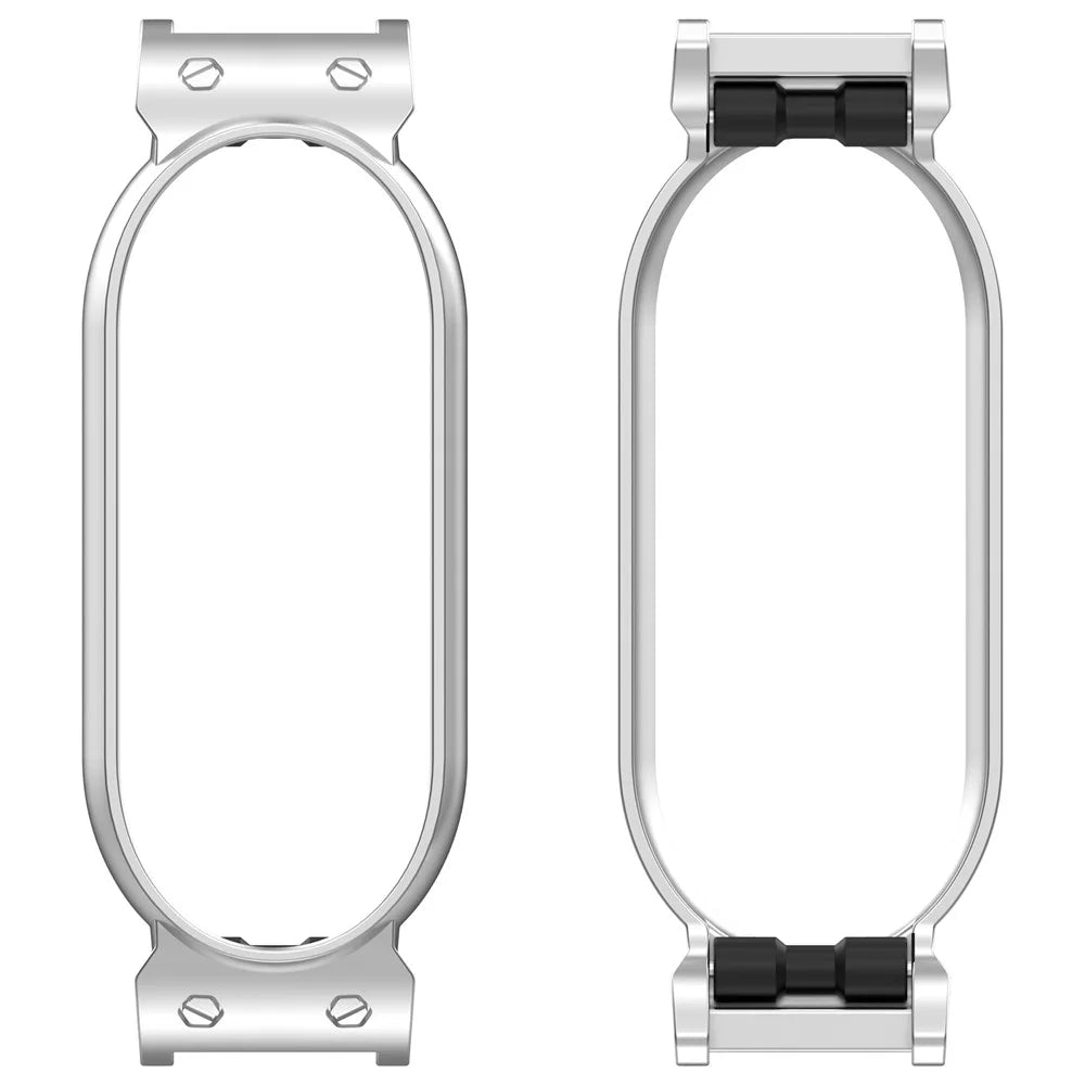 For PLAUD NotePin AI Note Taker Protective Frame Recorder Metal Shell - Silver - 3