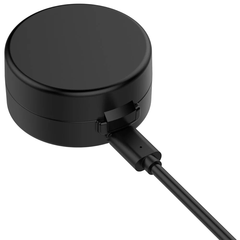 XY-153 For Oura Ring 4 (Size 8) Wireless Charging Case with USB Cable Smart Ring Portable Charger - Black - 5
