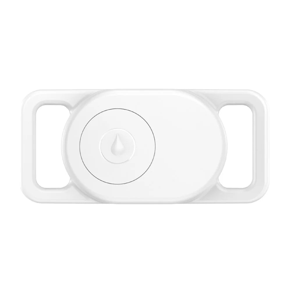 CS50 For Xiaomi Tag Tracker Protective Case Pet Collar Silicone Waterproof Cover Anti-lost Device Protection - White - 3