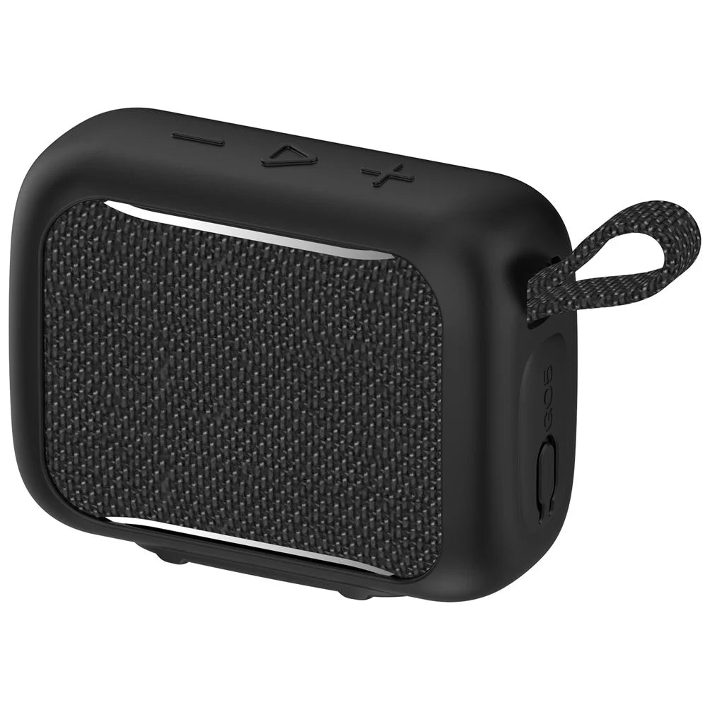 Silicone Protective Case for JBL GO 5 Speaker Portable Shockproof Protective Cover - Black - 4