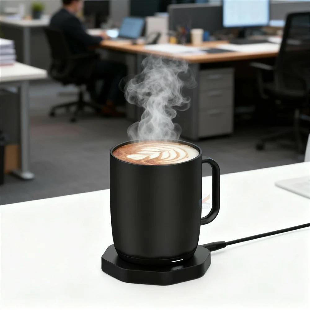 Replacement Charging Coaster for Ember Mug / Mug 2 Temperature Control Smart Mug 19V 2.1A Charging Base (without Mug) - Black - 7
