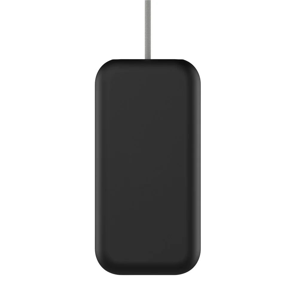 For Apple Vision Pro Battery Case Power Bank Protector Charger Silicone Cover - Black - 2