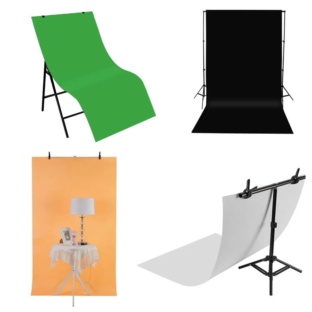 PULUZ PU5200 Photography Background Board 121cm x 58cm Matte / Smooth Waterproof Backdrop - Green - 6