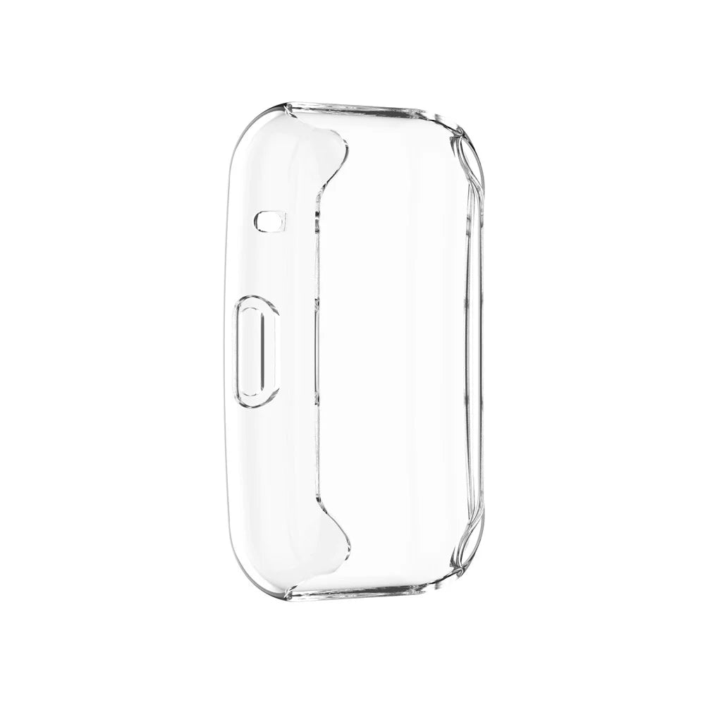 Electroplated TPU Cover All-around Protective Case for Huawei Watch Fit TIA-B09 - Transparent - 3