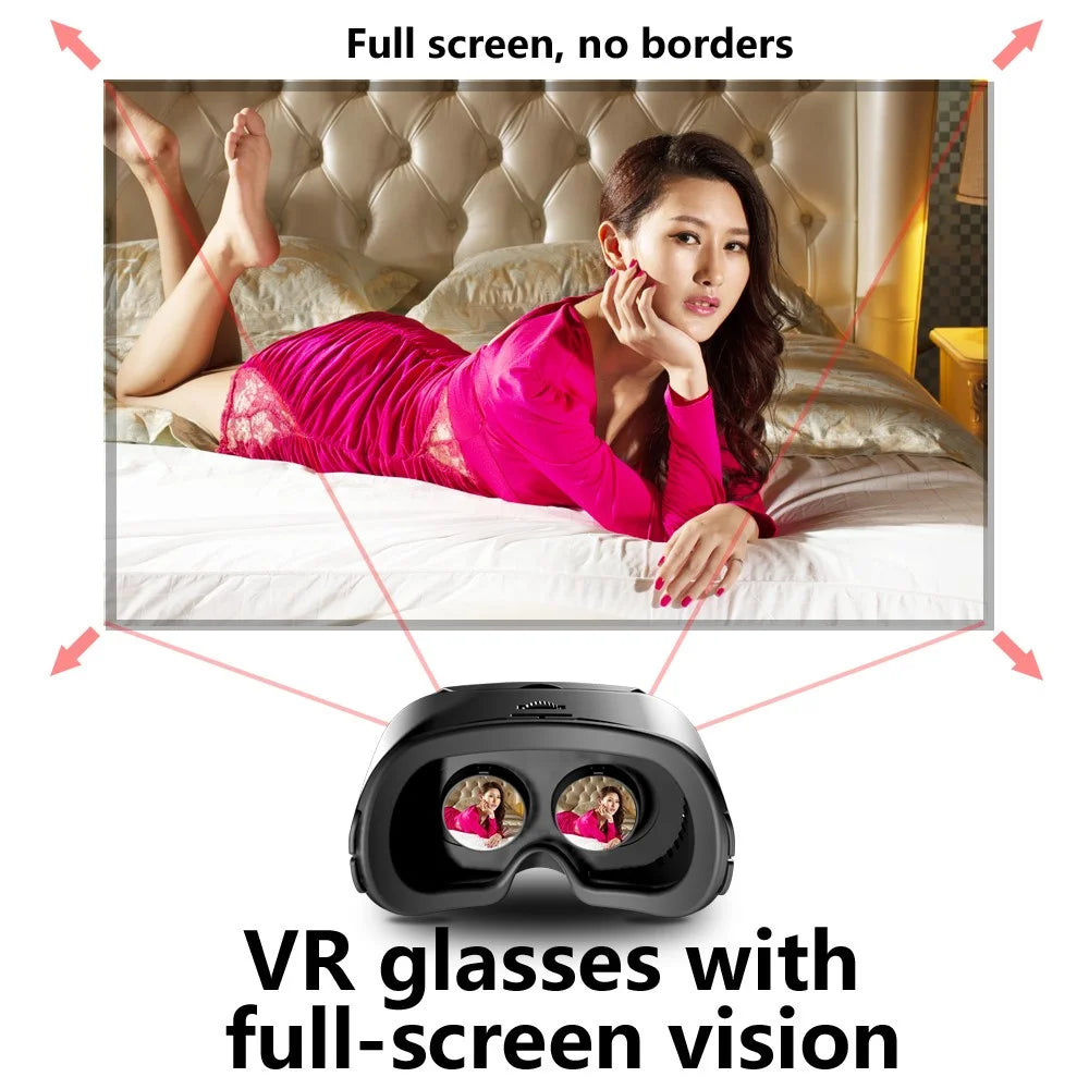 VRG VRGPro X7 VR Headset Blue-light 3D Virtual Reality Glasses Compatible with Mobile Phones Universal Virtual Reality Goggles for Kids & Adults - 6