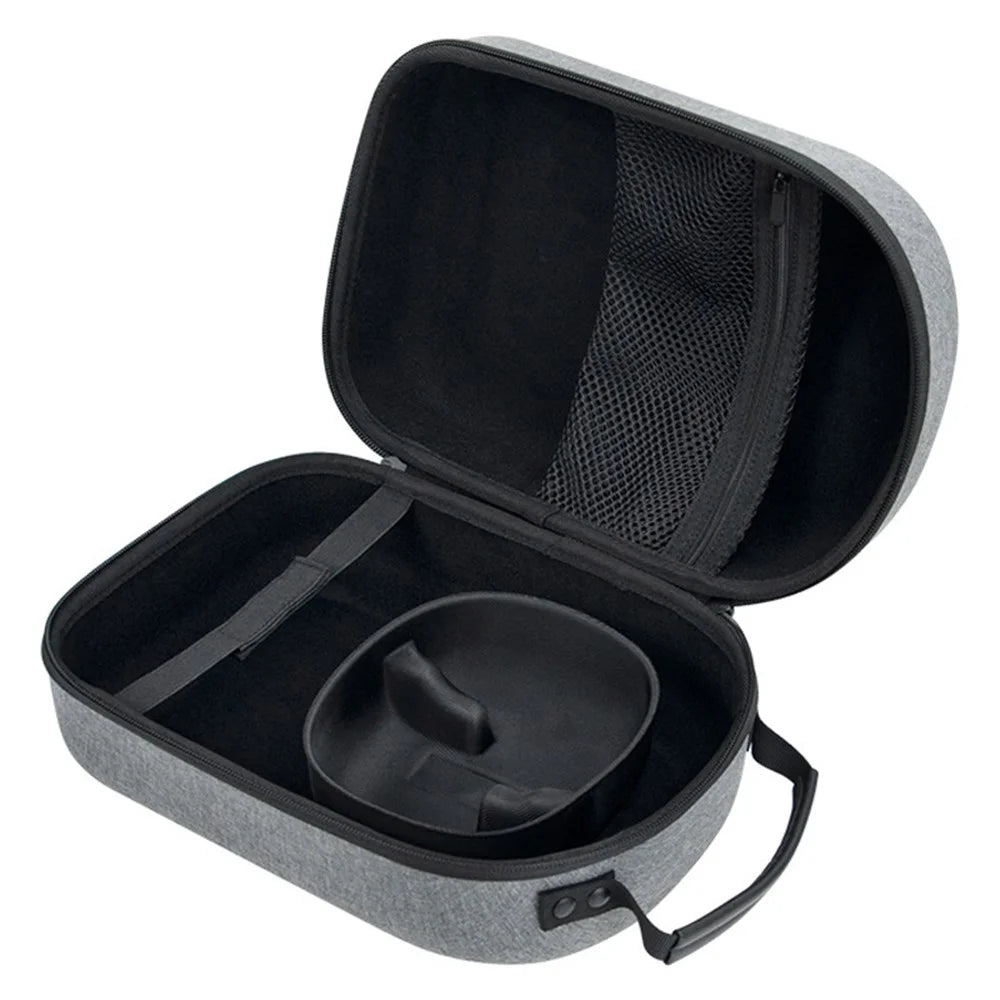 For Oculus Quest 2 VR Glasses Hard Shell Shockproof Storage Bag Carrying Case - Grey - 2