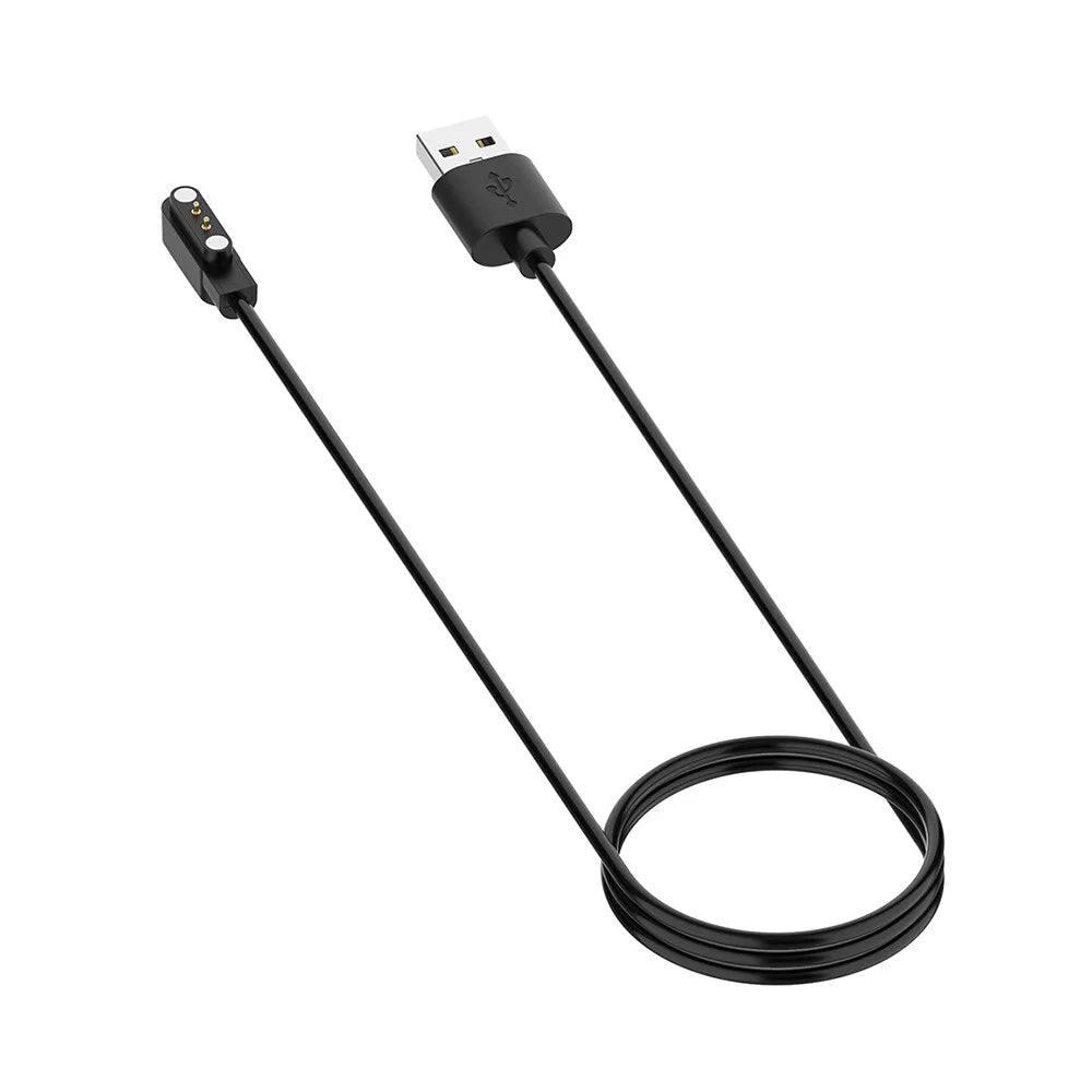 For OnePlus Nord Smart Watch Plastic Charger 60cm USB Magnetic Adsorption Charging Cable - 2