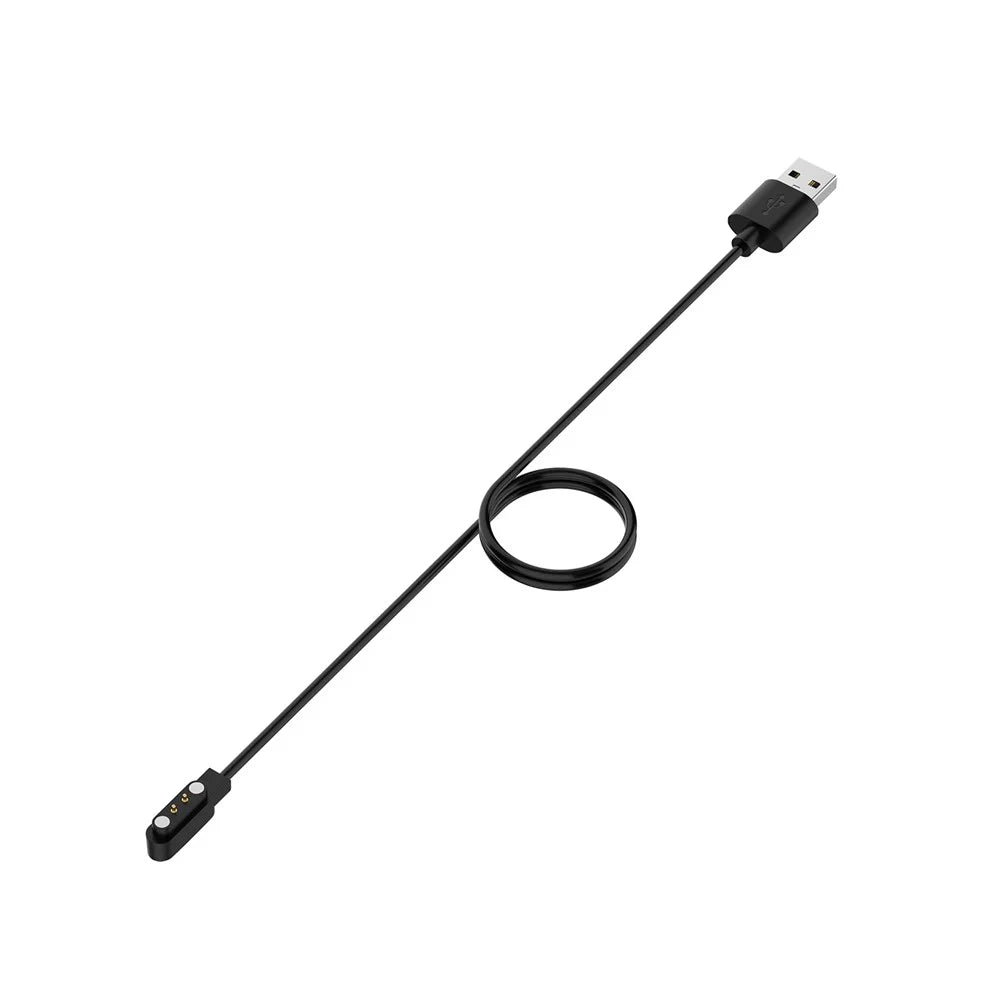 For OnePlus Nord Smart Watch Plastic Charger 60cm USB Magnetic Adsorption Charging Cable - 4