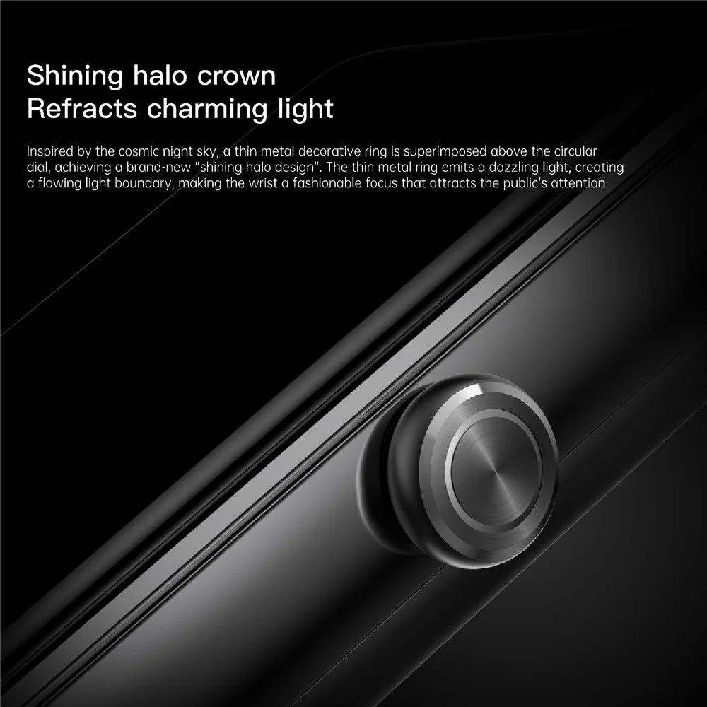C82 1.47-inch Smart Watch Heart Rate Blood Pressure Body Temperature Health Monitoring Sports Bracelet - Black - 3