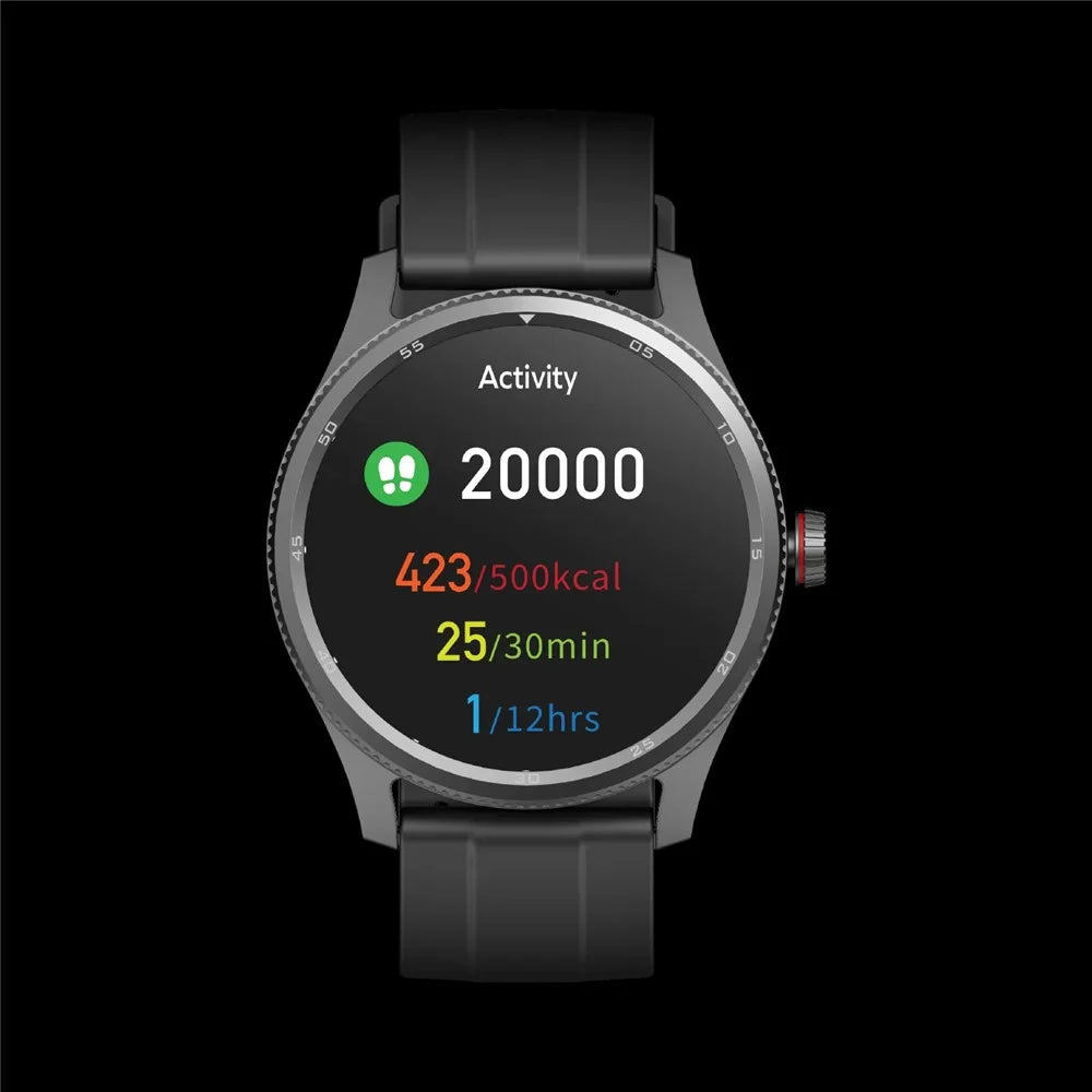 MOMAX 1-Wear Smart Watch IP68 Waterproof Sport Bracelet with Health Monitoring / Activity Tracking / Sleep Analysis / for iOS / Android - Black - 2