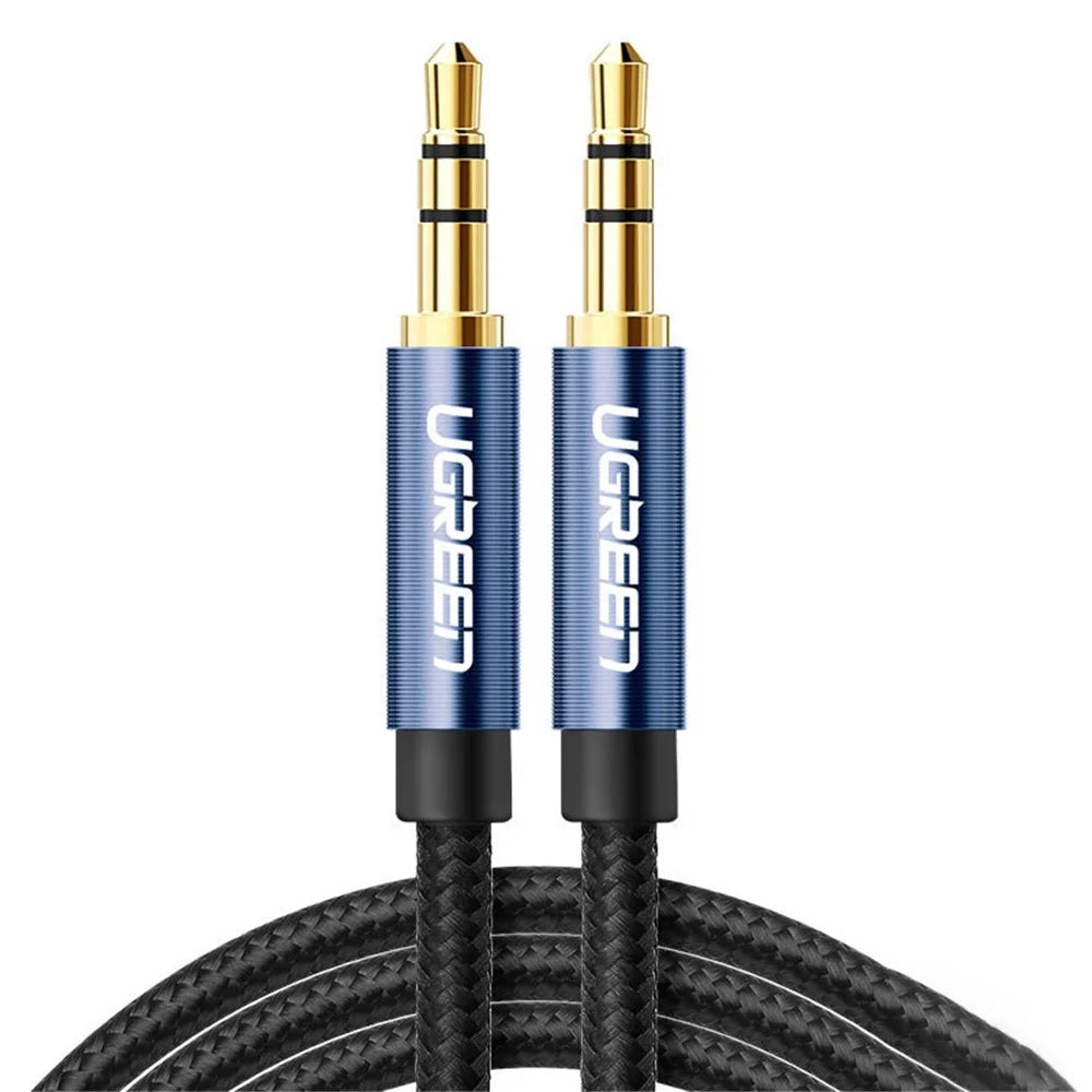 UGREEN 10688 3 Meters 3.5mm Male to Male Durable and Sturdy Stereo Audio Cable for Smartphone/MP3 Player/Tablet/Car Player - 1