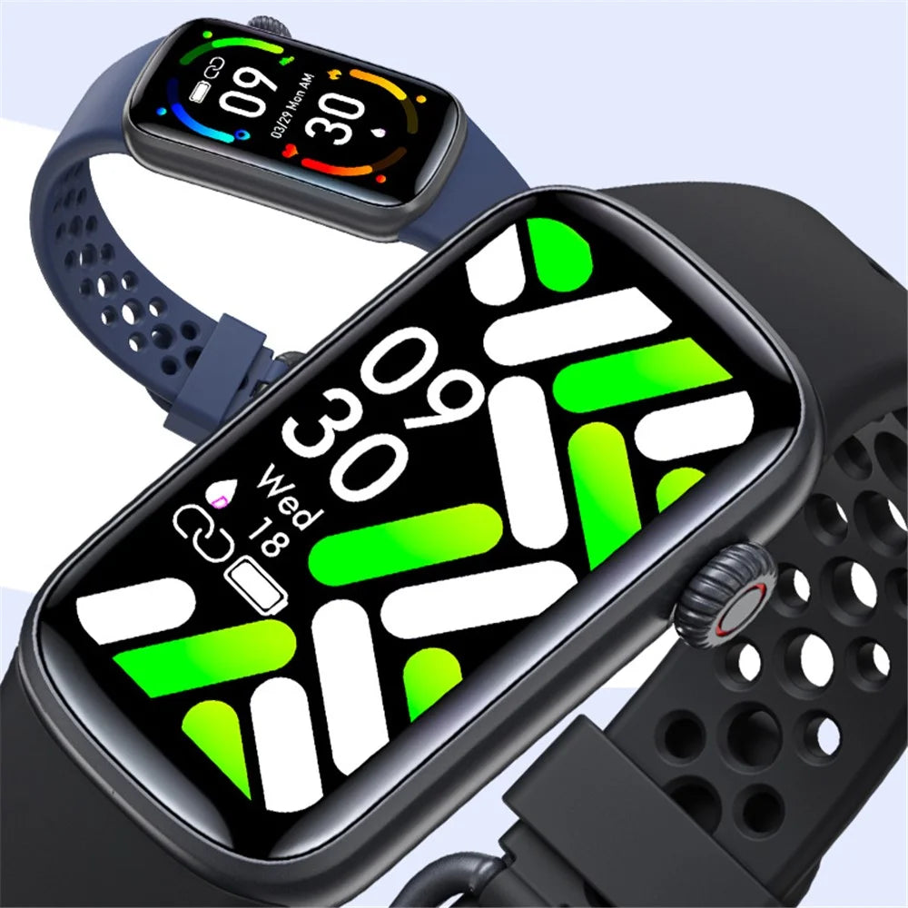 H91 1.47 inch HD Screen Smart Watch Multi-Sport Mode Fitness Bracelet Waterproof Health Watch with Heart Rate / Blood Oxygen Monitoring - Purple - 6