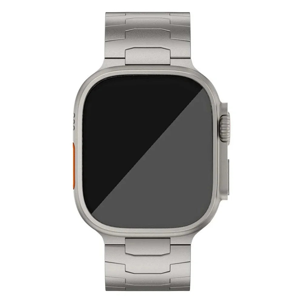 For Apple Watch Ultra 3 2 1 49mm / Series 11 10 46mm / 9 8 7 45mm / SE3 SE2 SE 6 5 4 44mm / 3 2 1 42mm Titanium Alloy 26mm Band - Titanium - 3