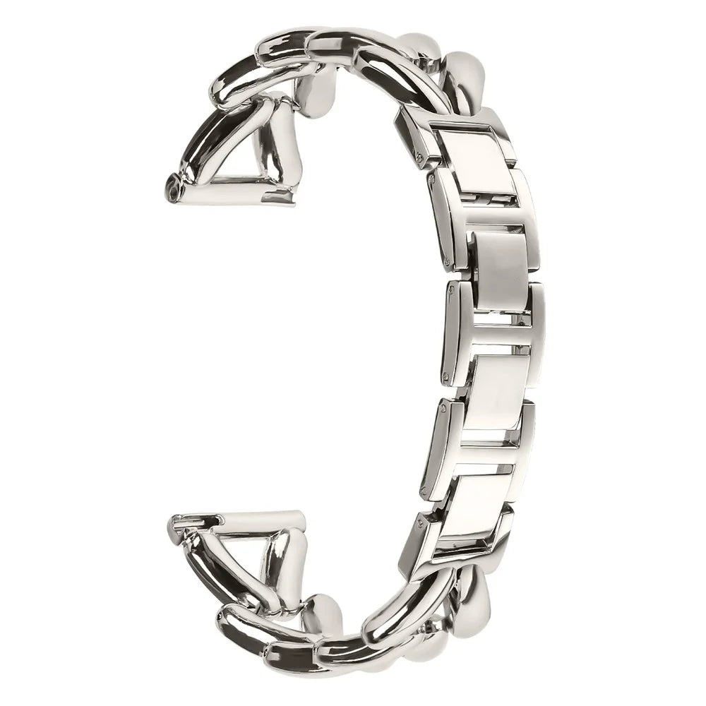 Zinc Alloy Watch Band for Huami Amazfit GTS 2e Twisted Metal Watch Strap Replacement - Starlight - 1