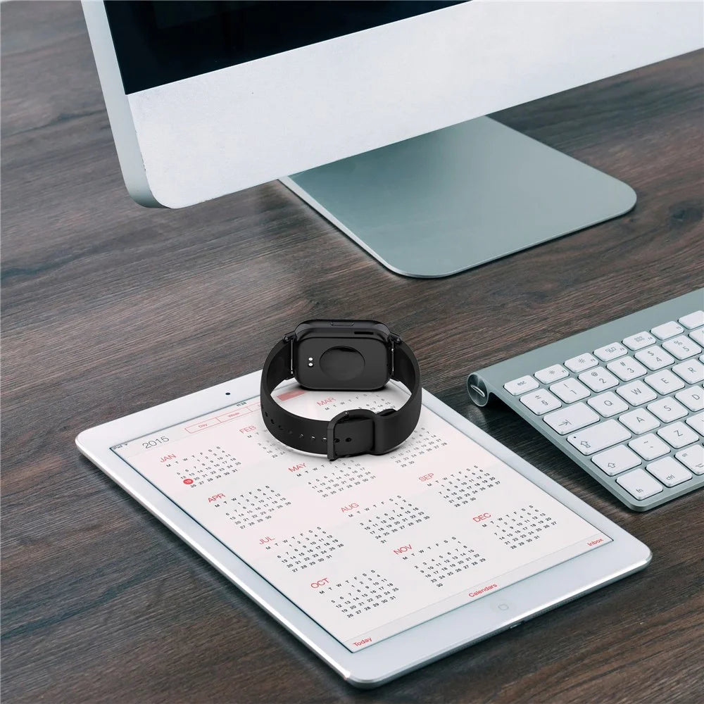 For Xiaomi Redmi Watch 5 Lite Band Waterproof Sweatproof Soft Silicone Sport Strap - Black - 6