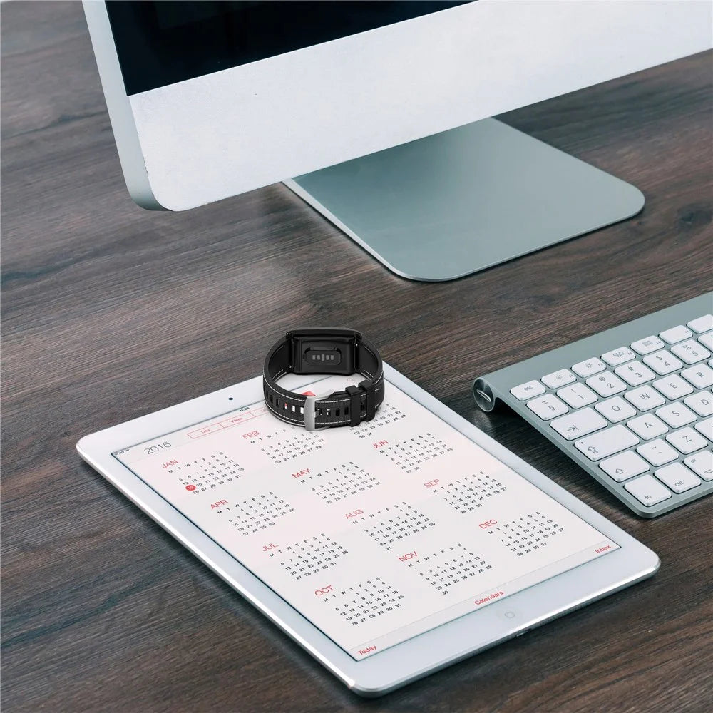 For WHOOP WHOOP 5.0 / 5.0 LIFE MG / 5.0 Peak / 5.0 One / 4.0 / 3.0 Fitness Tracker Wrist Strap Silicone Nylon Band with Protective Case - Black - 7
