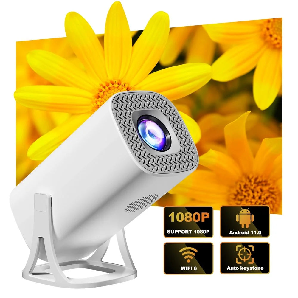 S40 Ultra Portable Projector Android Gaming Projector LED 1024x600P 120 ANSI Lumens 30-100 Inch Screen - US Plug - 3