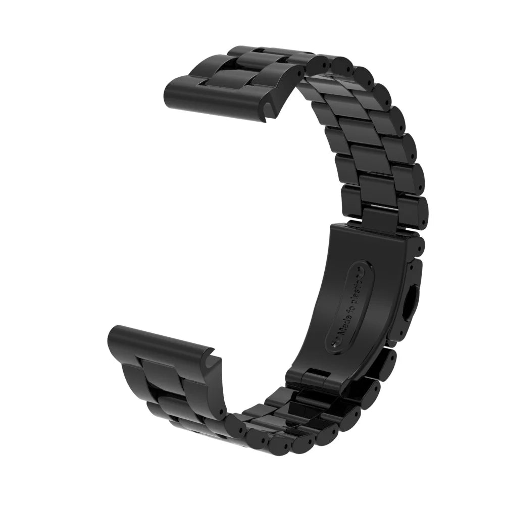 QuickFit 26mm Watch Band For Garmin Fenix 7X Pro 51mm / 7X / 6X Pro / 6X Plastic Three-Bead Wrist Strap - Black - 5