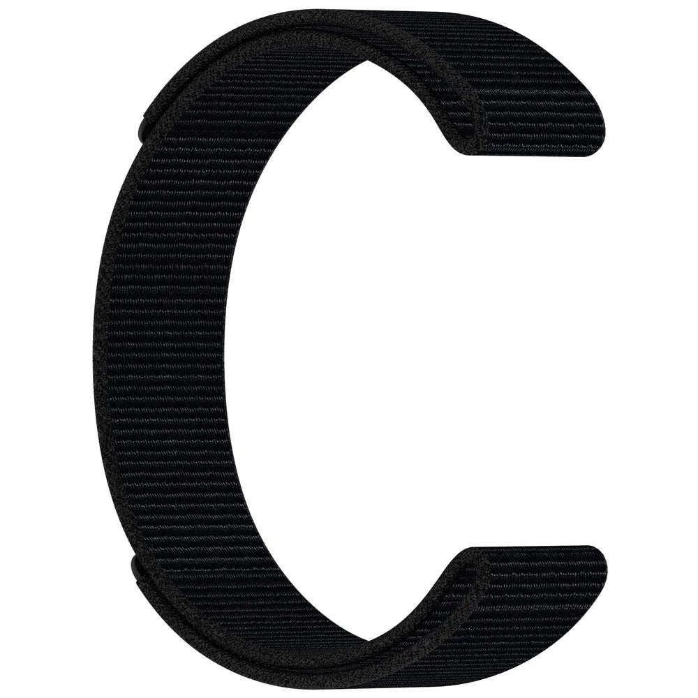 26mm Watch Band for Garmin quatix 8 51mm / Fenix 8 51mm / 7X / 7X Pro 51mm Nylon Magic Tape Replacement Strap - Black - 2