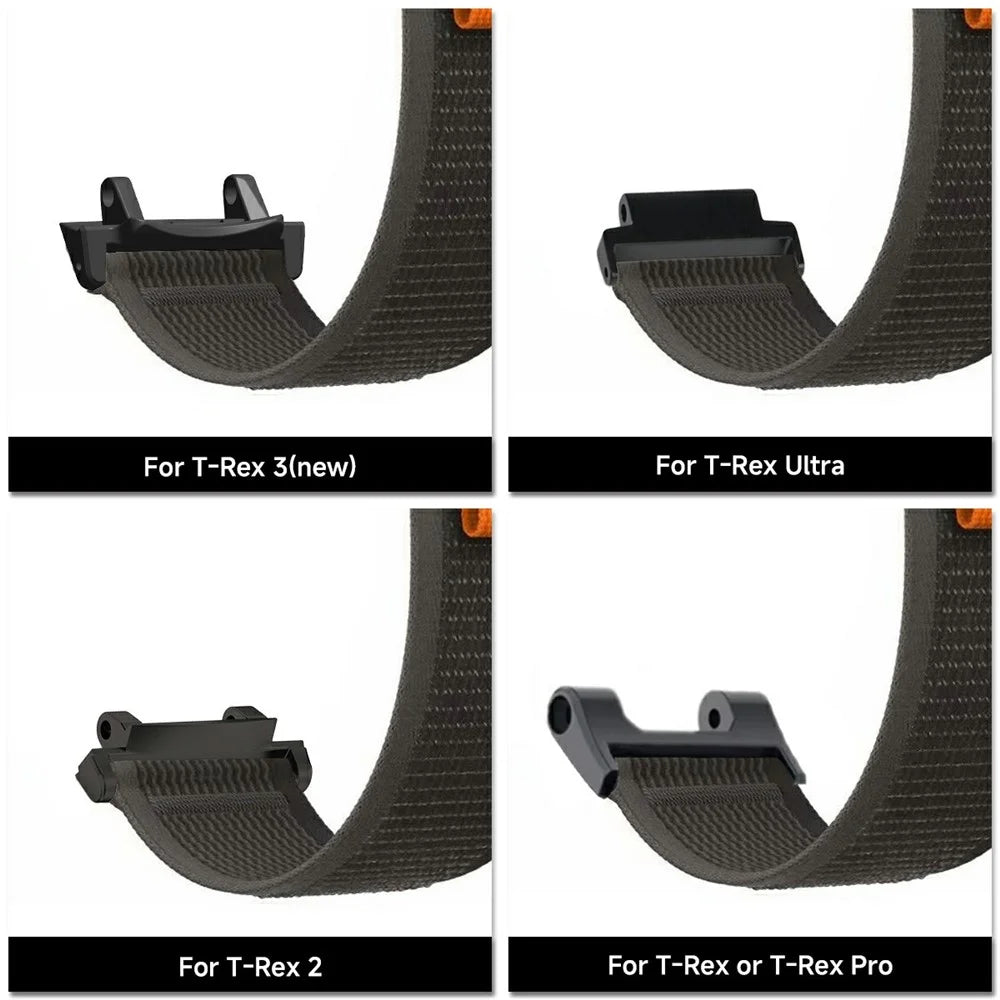 For Huami Amazfit T-Rex 2 Watch Band Titanium Alloy 1-Bead Wrist Strap - Grey - 6