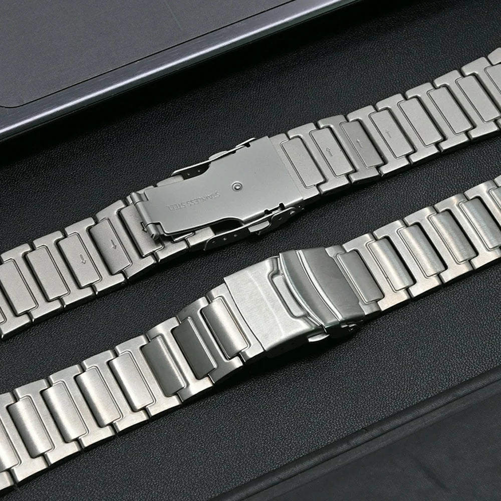 Titanium Alloy Watchband for Xiaomi Smart Band 10 Pro / 9 Pro / 8 Pro / Redmi Watch 6 / 5 / 4 H-Shaped Buckle Wrist Strap - Silver - 7